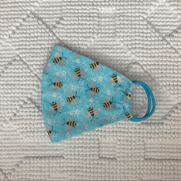 Bumblebee 2 Layer Face Mask - Picture 2 of 5